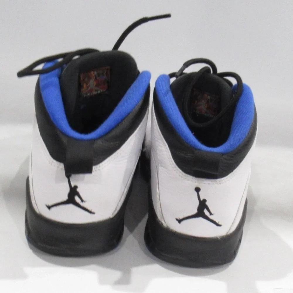 Air Jordan Retro 10 Orlando White, Blue & Black - Picture 10 of 10